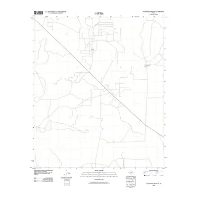 2010 Map of Schneeman Draw SE, 2010 Print