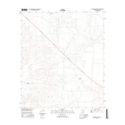 2016 Map of Schneeman Draw SE, 2016 Print