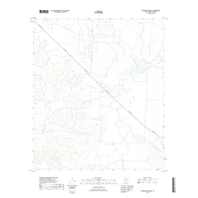 2019 Map of Schneeman Draw SE, 2019 Print
