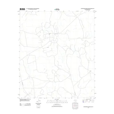 2012 Map of Schneeman Draw SW, 2012 Print