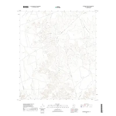 2019 Map of Schneeman Draw SW, 2019 Print
