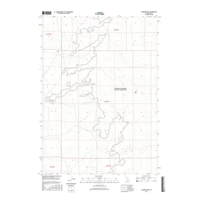 2017 Map of Schodde Well, 2017 Print