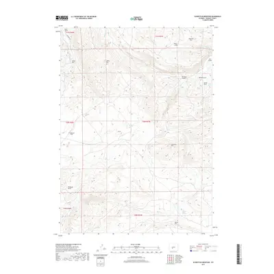 2017 Map of Schoettlin Mountain, 2017 Print