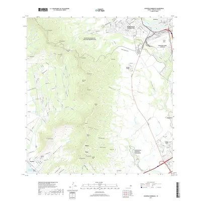2017 Map of Schofield Barracks, 2017 Print