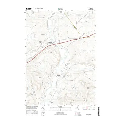 2016 Map of Schoharie, 2016 Print
