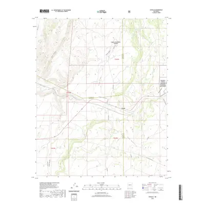 2020 Map of Scholle, 2020 Print
