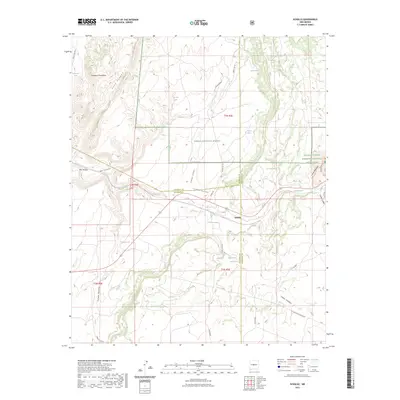 2023 Map of Scholle, 2023 Print