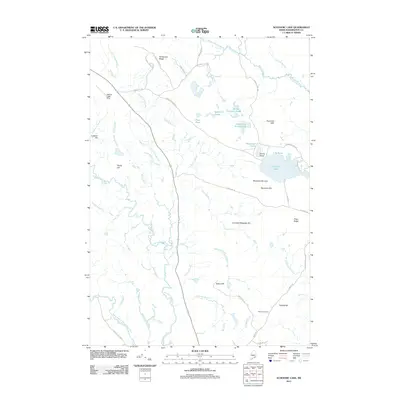 2011 Map of Schoodic Lake, 2011 Print