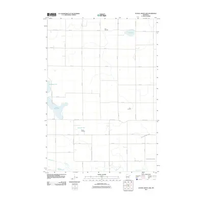 2010 Map of School Grove Lake, 2010 Print