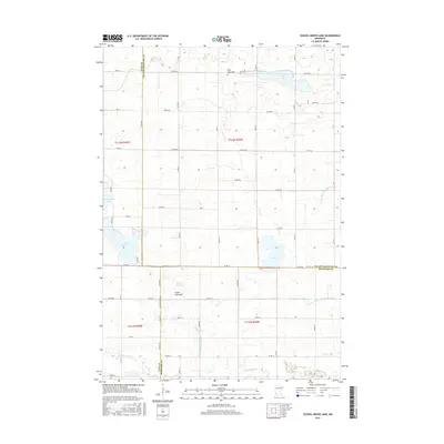 2016 Map of School Grove Lake, 2016 Print
