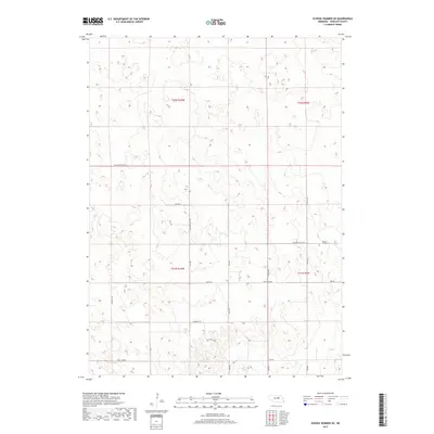 2017 Map of School Number 20, 2017 Print