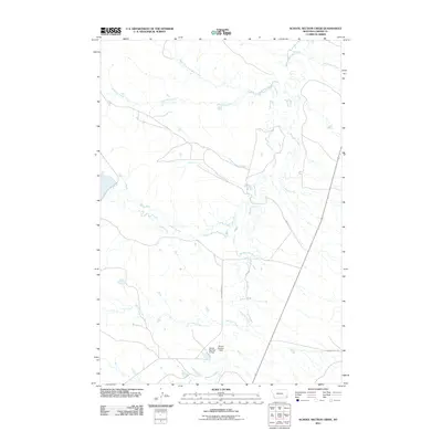 2011 Map of School Section Creek, 2011 Print