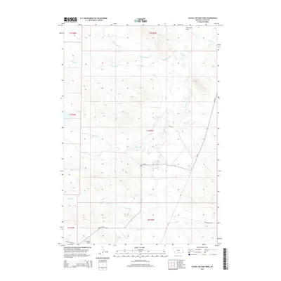 2014 Map of School Section Creek, 2014 Print