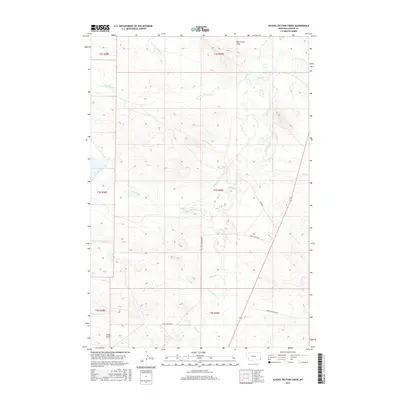2017 Map of School Section Creek, 2017 Print