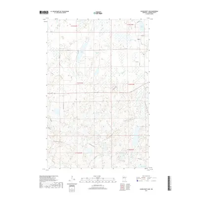 2019 Map of Schoolcraft Lake, 2019 Print