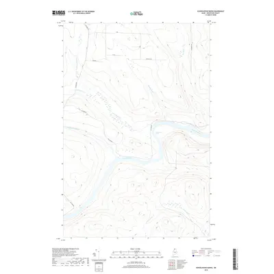 2018 Map of Schoolhouse Rapids, 2018 Print
