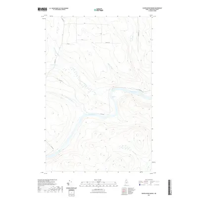 2021 Map of Schoolhouse Rapids, 2021 Print