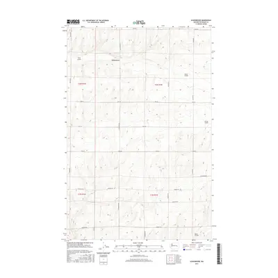 2017 Map of Schoonover, 2017 Print