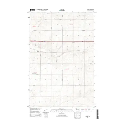 2013 Map of Schrag, 2013 Print