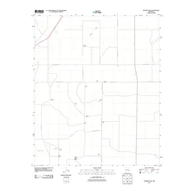 2010 Map of Schram Lake, 2010 Print