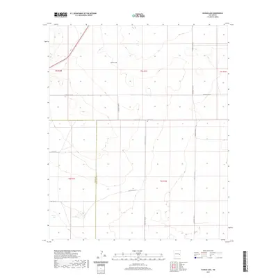 2020 Map of Schram Lake, 2020 Print