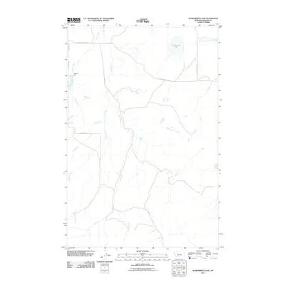 2011 Map of Schrammeck Lake, 2011 Print