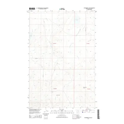 2014 Map of Schrammeck Lake, 2014 Print