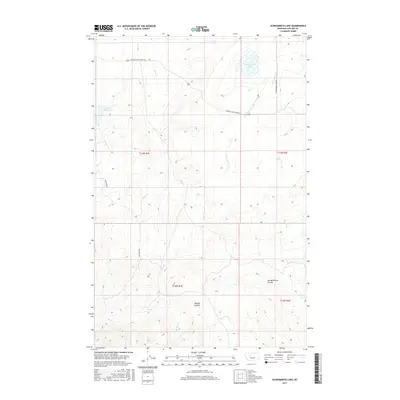 2017 Map of Schrammeck Lake, 2017 Print