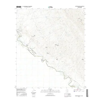 2016 Map of Schroder Arroyo, 2016 Print