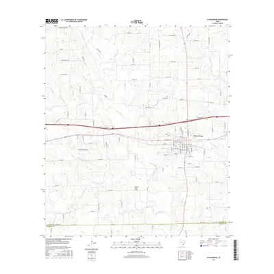 2016 Map of Schulenburg, 2016 Print