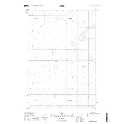 2017 Map of Schumacher Lake, 2017 Print
