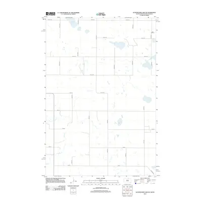 2012 Map of Schumacher Lake NE, 2012 Print