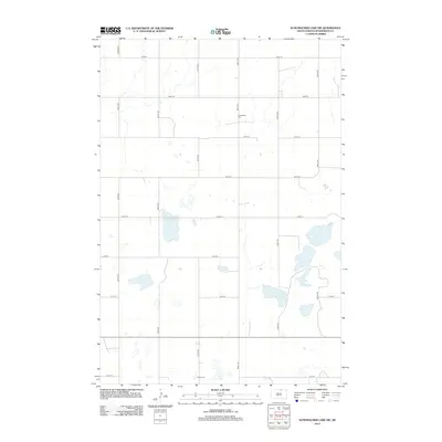 2012 Map of Schumacher Lake SW, 2012 Print