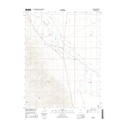 2015 Map of Schurz, 2015 Print