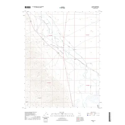 2018 Map of Schurz, 2018 Print