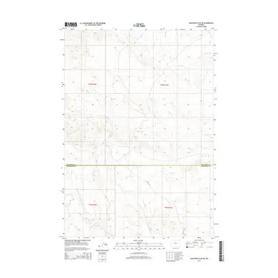 2015 Map of Schuster Flats NE, 2015 Print