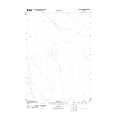 2012 Map of Schuster Flats NW, 2012 Print