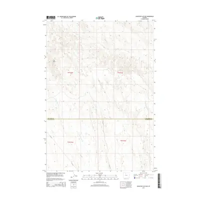 2015 Map of Schuster Flats NW, 2015 Print