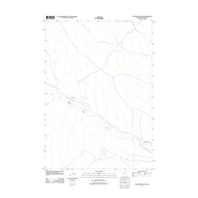 2012 Map of Schuster Flats SE, 2012 Print