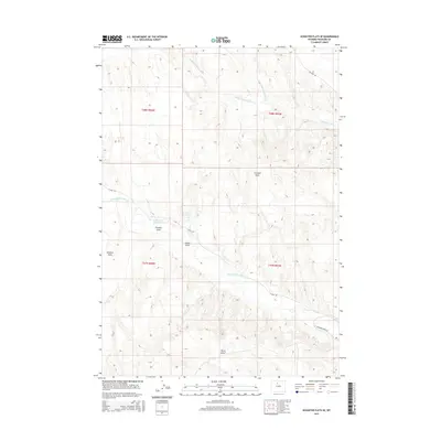 2015 Map of Schuster Flats SE, 2015 Print