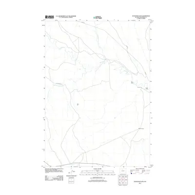 2012 Map of Schuster Flats, 2012 Print
