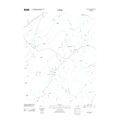 2013 Map of Schuyler, 2013 Print