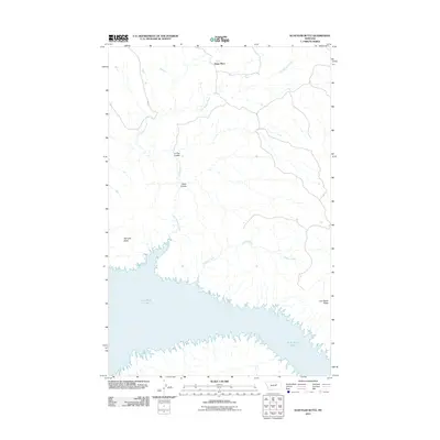 2011 Map of Schuyler Butte, 2011 Print
