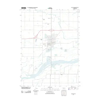 2011 Map of Schuyler, 2011 Print
