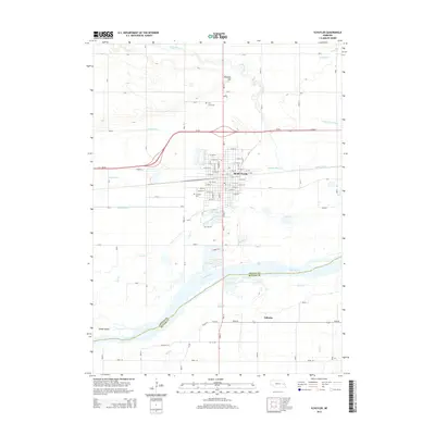 2014 Map of Schuyler, 2014 Print
