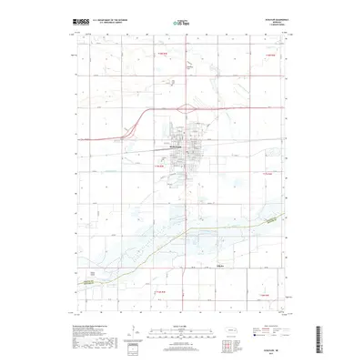 2017 Map of Schuyler, 2017 Print