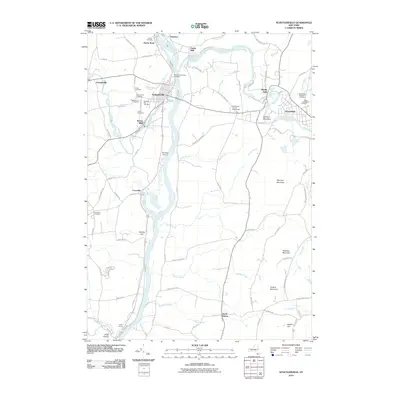 2010 Map of Schuylerville, 2010 Print