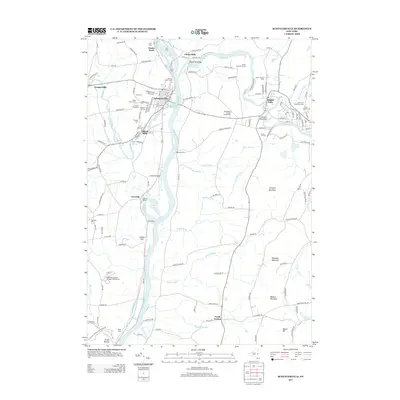 2013 Map of Schuylerville, 2013 Print