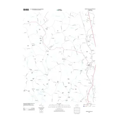 2013 Map of Science Hill, 2013 Print