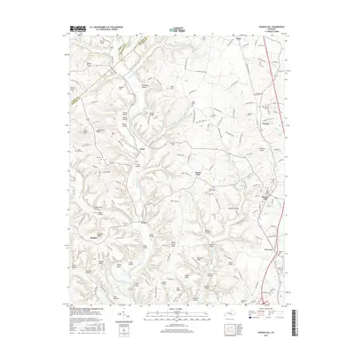 2016 Map of Science Hill, 2016 Print